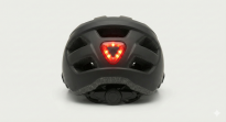 Kask Rowerowy MTB SafeRide – Czarny Mat z Oświetleniem LED - 2