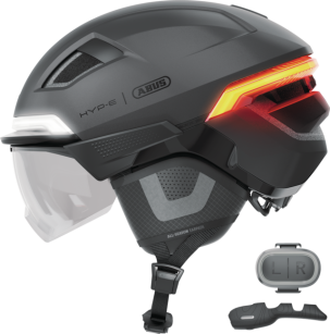 Kask rowerowy ABUS Hyp-E Ace Czarny