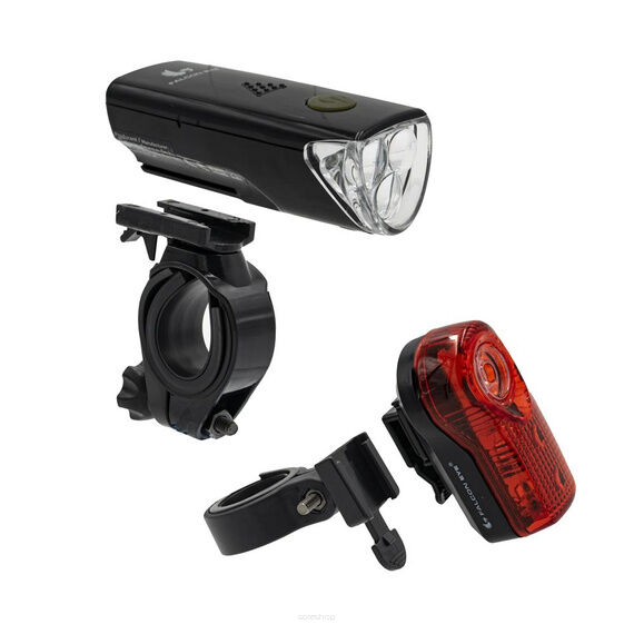Lampki rowerowe Falcon Eye DUO zestaw